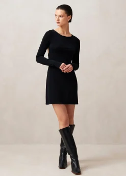 Astra Black Mini Dress