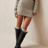 Blake Gray Tricot Skirt
