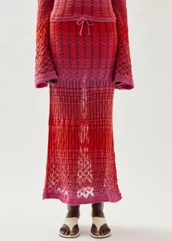 Caterina Red Skirt