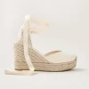 Cordelia Cream Espadrilles