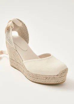 Cordelia Cream Espadrilles
