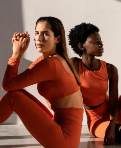 Core Crop Top Long Sleeve Riad