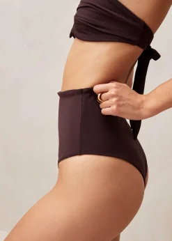 Costa Brown Bikini Bottom