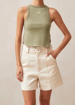 Dina Khaki Tank