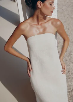 Dinka Natural Maxi Dress
