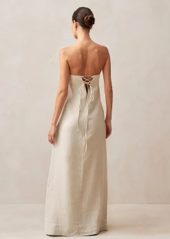 Dinka Natural Maxi Dress