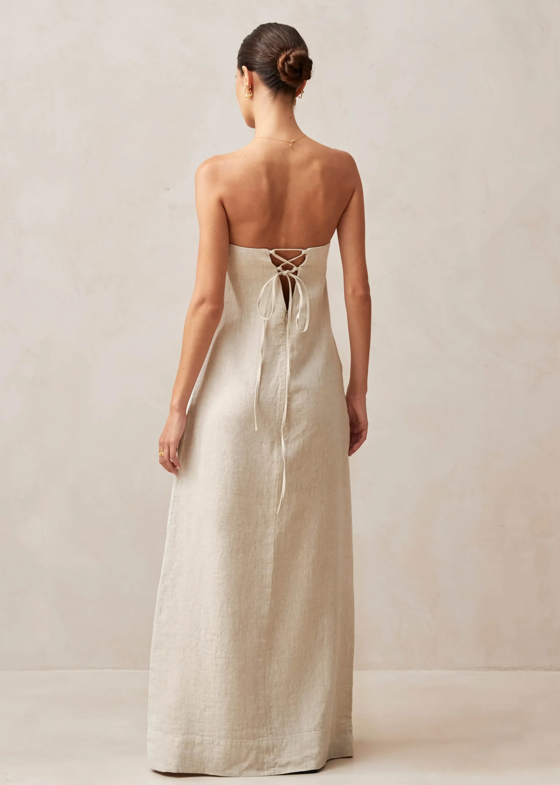 Dinka Natural Maxi Dress