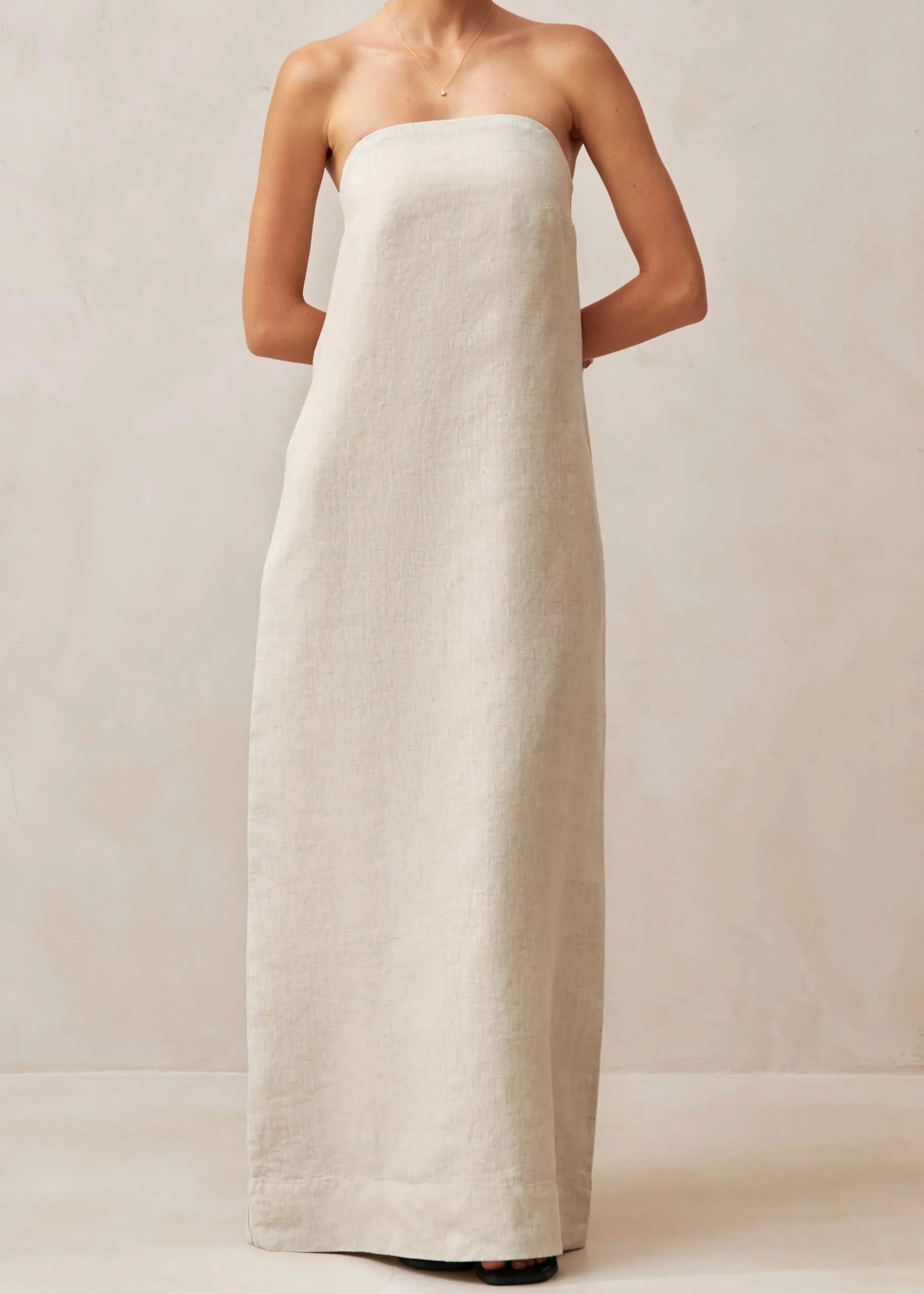 Dinka Natural Maxi Dress