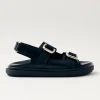 Harper Black Sandal