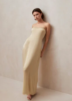 Ilia Cream Maxi Dress