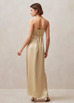 Ilia Cream Maxi Dress