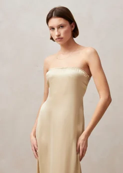 Ilia Cream Maxi Dress