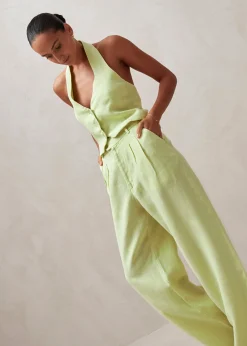 Kaede Green Pants