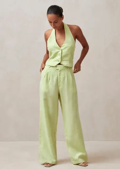 Kaede Green Pants