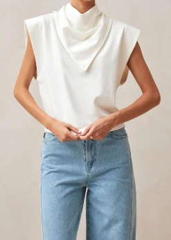 Laurent White Tshirt