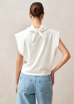 Laurent White Tshirt