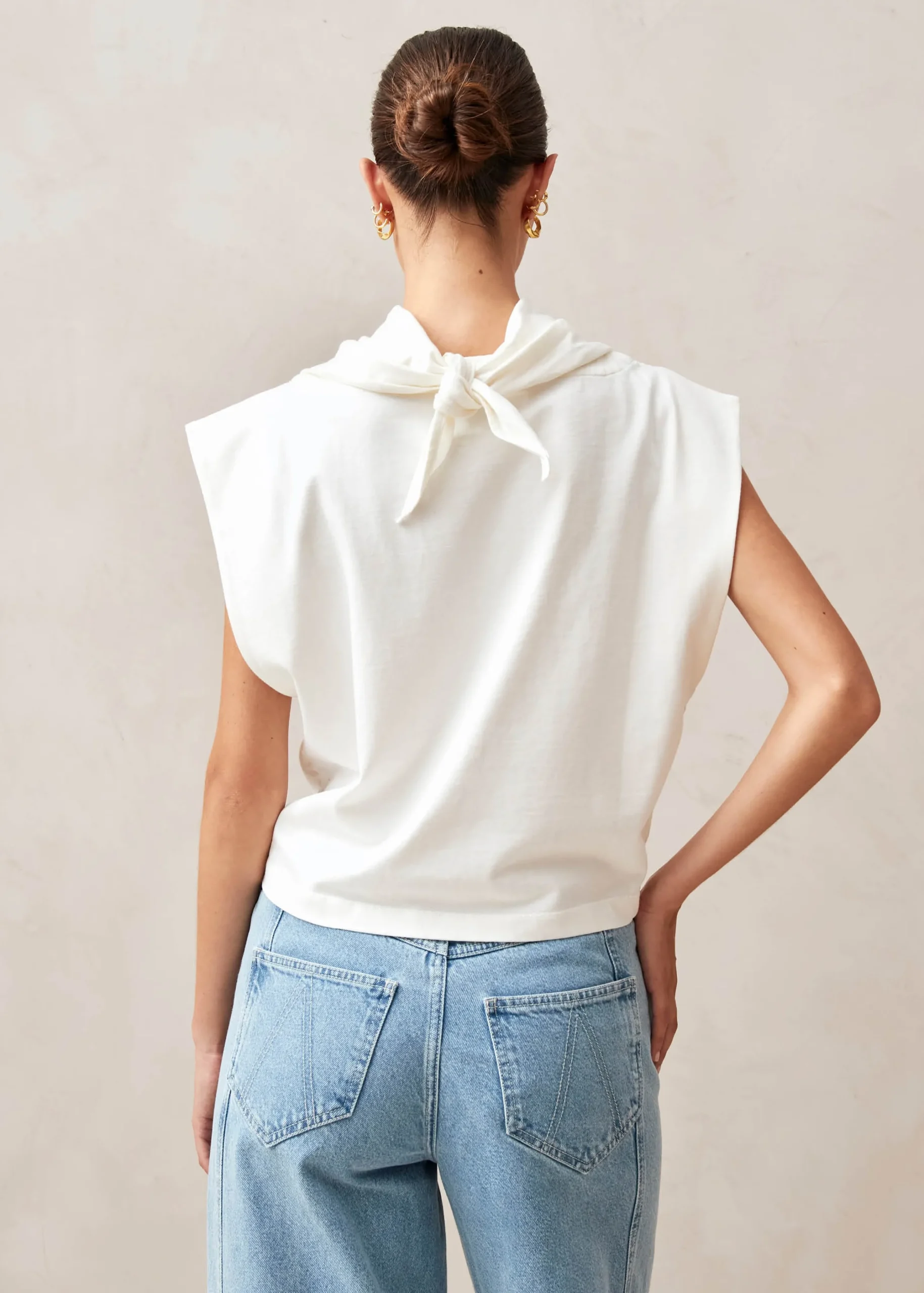 Laurent White Tshirt