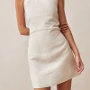 Lina Natural Mini Dress