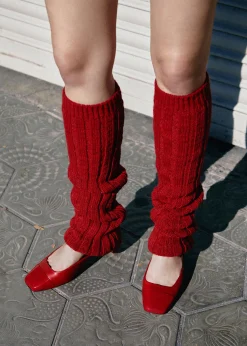 Lindy Bliss Red Leather Pumps