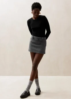 Liv Grey Skirt