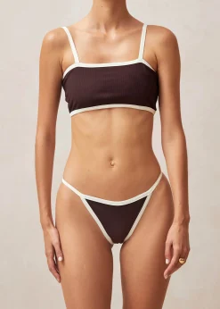 Mar Brown Bikini Bottom