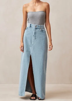 Mariana Blue Denim Skirt