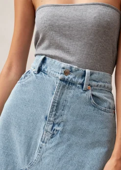 Mariana Blue Denim Skirt
