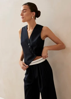 Megan Navy Pants