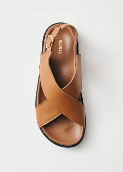 Nico Tan Leather Sandals