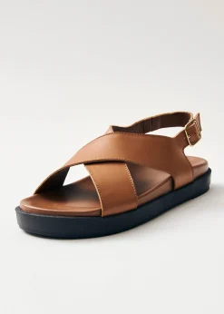 Nico Tan Leather Sandals