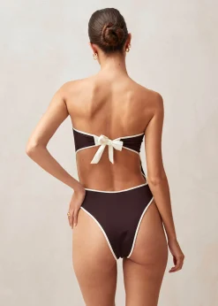 Nima Brown Swimsuit