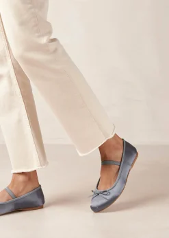 Odette Stone Grey Ballet Flats
