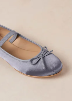 Odette Stone Grey Ballet Flats