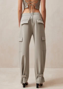 Rita Light Gray Pants