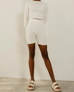 Rookie Cream Tricot Shorts
