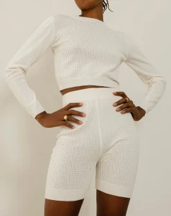 Roy Cream Tricot Sweater