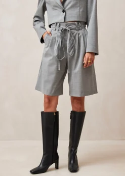 Sarah Grey Shorts