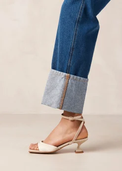 Skye Silky Cream Sandals