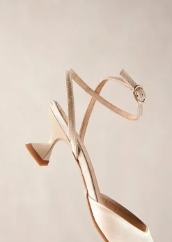 Skye Silky Cream Sandals