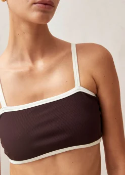 Sol Brown Bikini Top