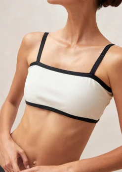 Sol White Bikini Top