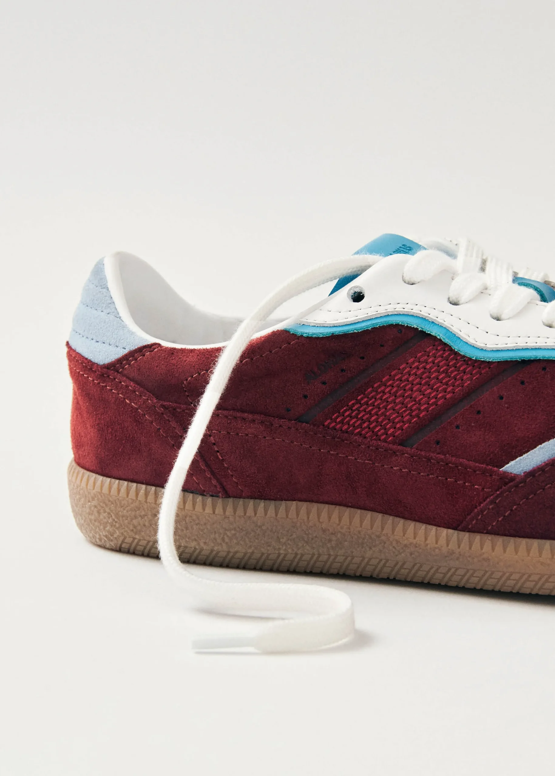 Tb.490 Rife Burgundy Leather Sneakers