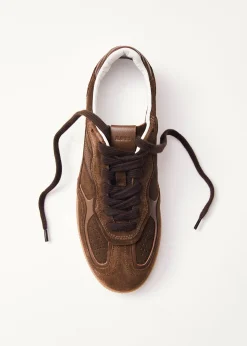 Tb.490 Rife Chocolate Brown Leather Sneakers