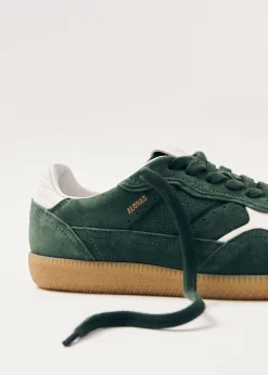 Tb.490 Rife Forest Green Leather Sneakers