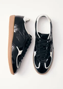 Tb.490 Rife Onix Black Cream Leather Sneakers