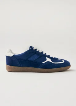 Tb.490 Rife Sheen Blue Leather Sneakers