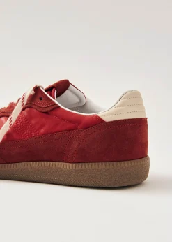 Tb.490 Rife Sheen Red Leather Sneakers