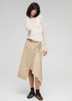 Tb.490 Rife Soft Tan Leather Sneakers