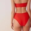 The Higher Red Bikini Bottom