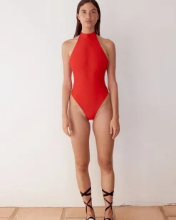 The Higher Red Swimsuit
